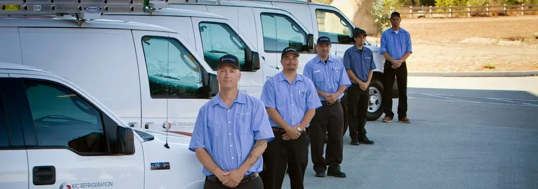 KIC Refrigeration crew ready for Mini Split Repair jobs across Imperial Beach